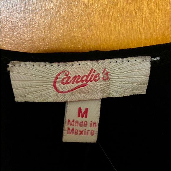 Original 80s vintage Candies high low (4” difference) midi dress w/silver brooch - Picture 5 of 7